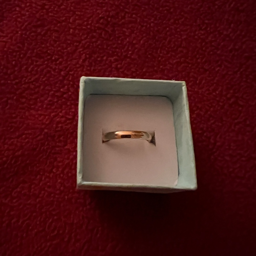 14k rose gold 3mm band